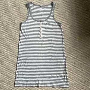 Jcrew tank dress / swim coverup
